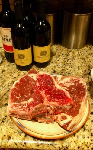 Tulsa Grass Fed Beef Grass Finished Beef T-bone Steak Grant Creek Ranch Oklahoma City Bartlesville Wichita Stillwater Ponca City Winfield